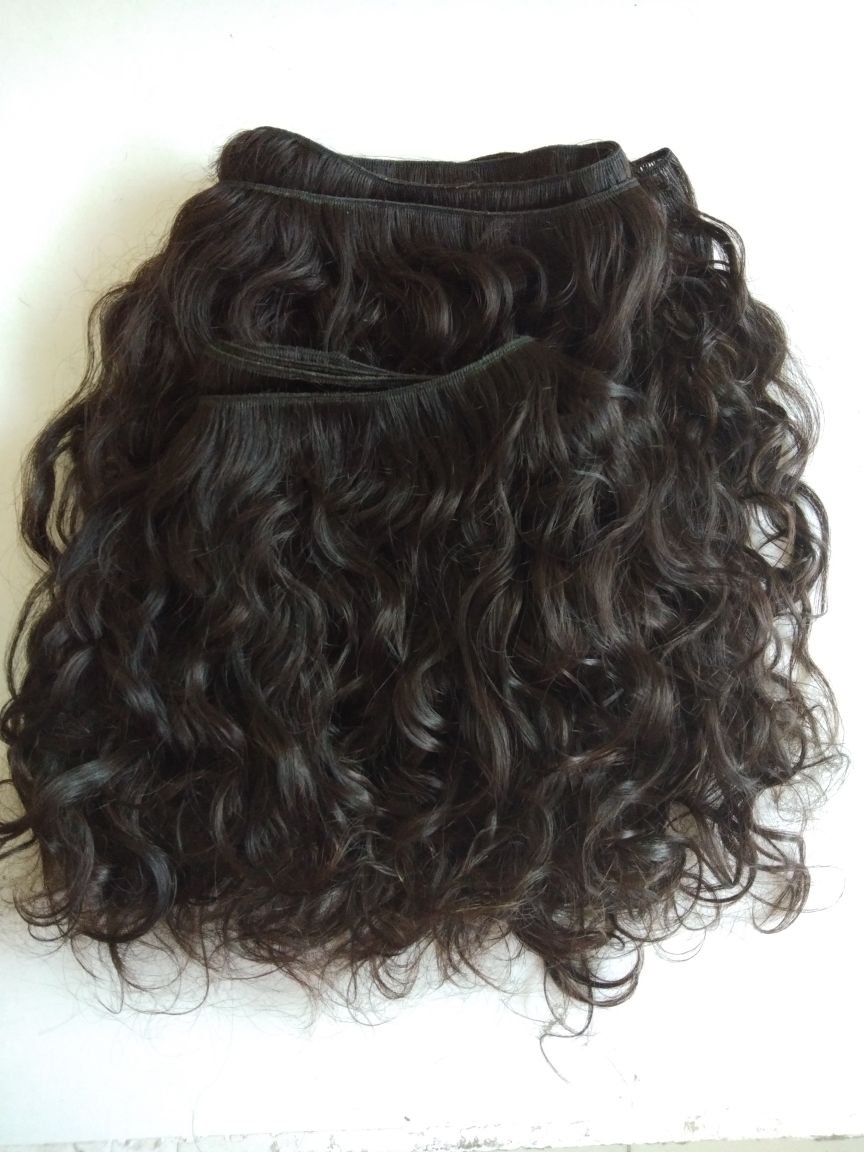 Indian Raw Virgin Hair 100% Unprocessed Human Hair And Very Silky Smooth Hair At Wholesale Factory Price In India