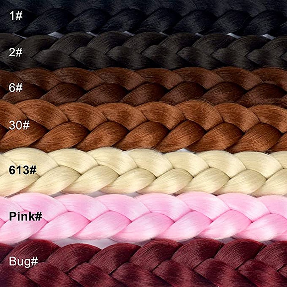 Synthetic Hair Long Braids Ponytail Extensions with Hair Tied Straight Wrap Around Hair Extensions Ponytail for Women