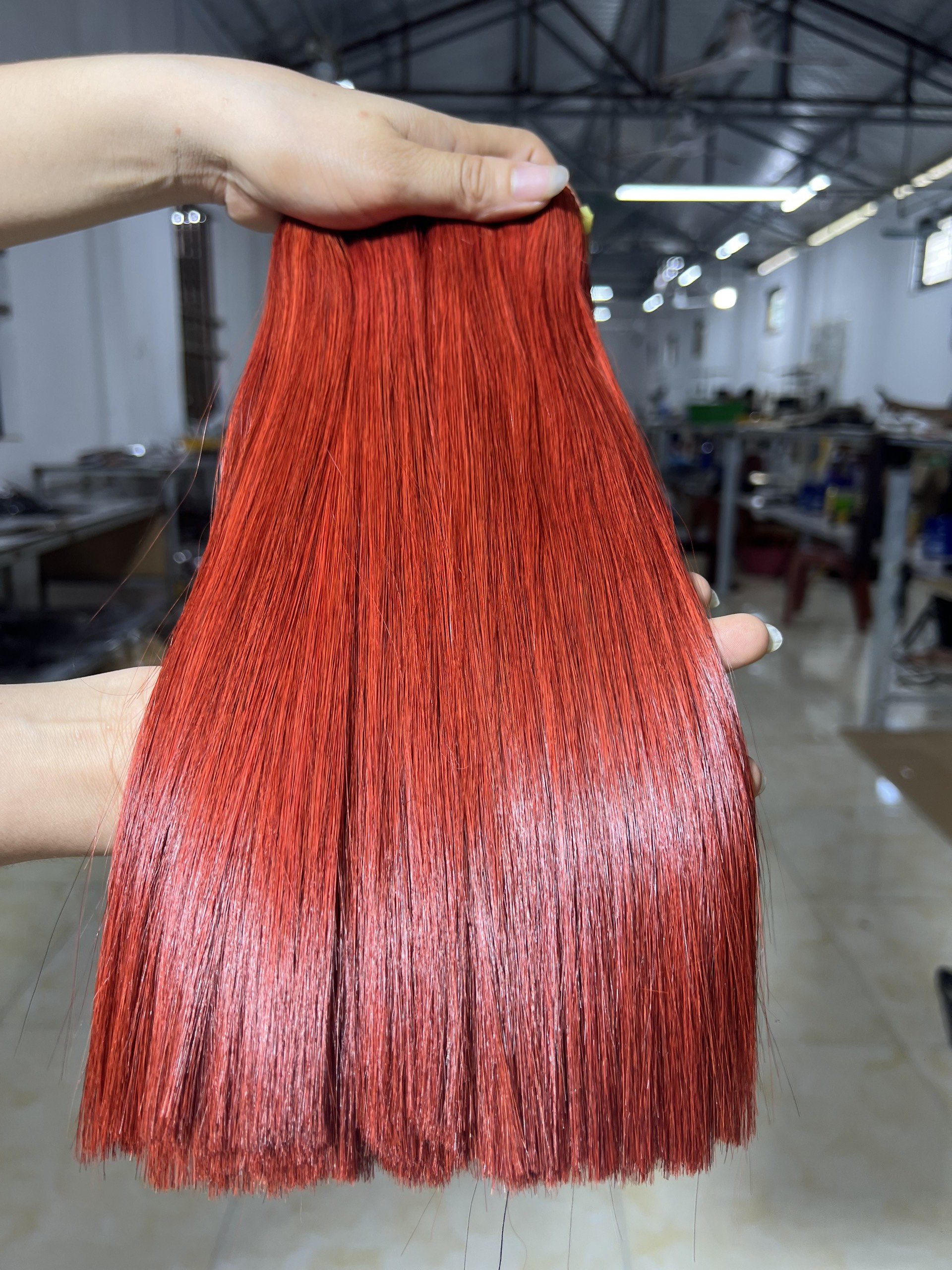 100% Virgin Hair Weft Natural Color Straight Vietnamese Human Hair