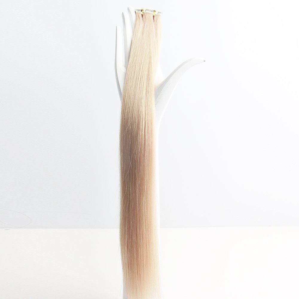 Strong Adhesive Tape Double Drawn Invisible Skin Weft 100 Remy Russian Blonde Mini PU Tape ins Human Hair Extensions