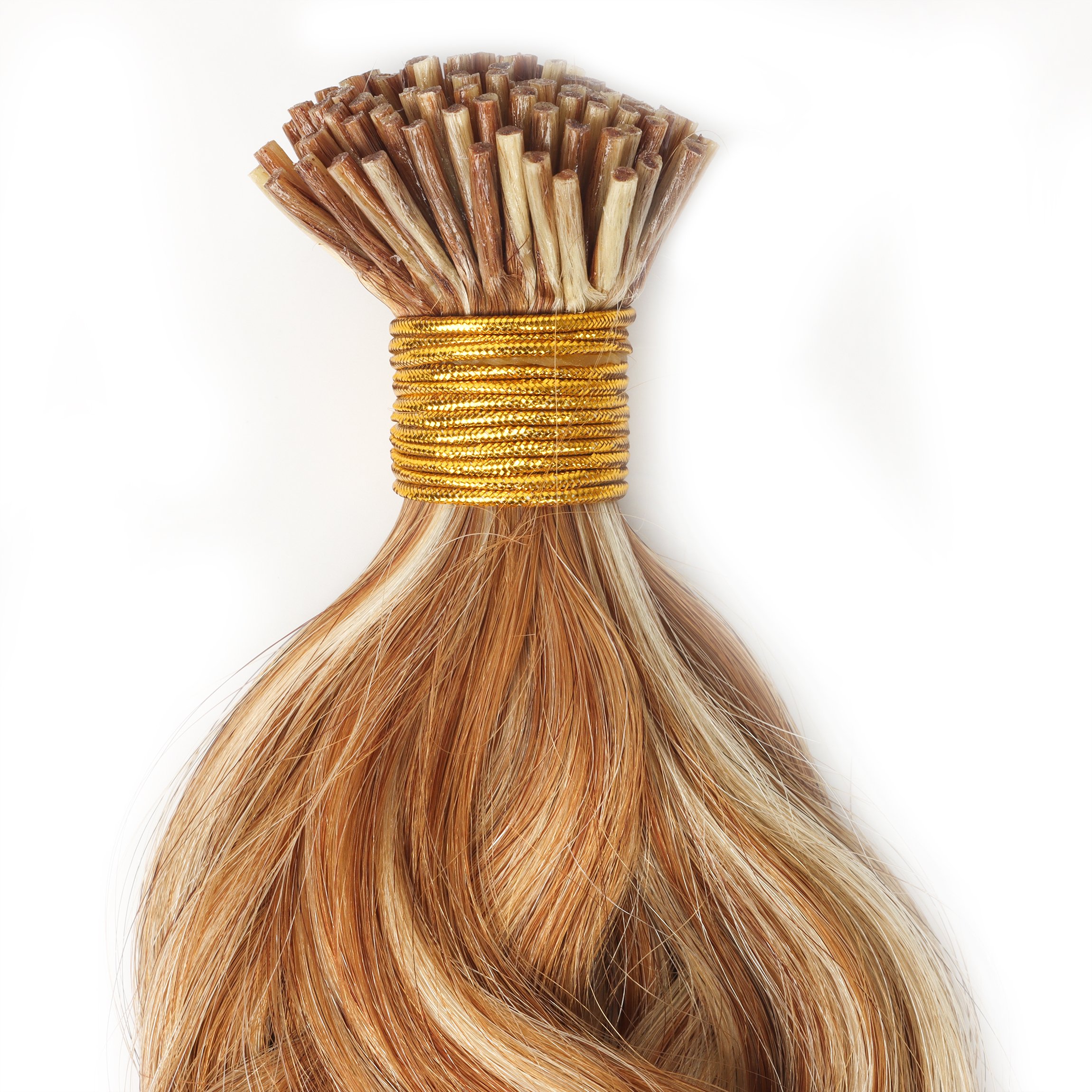 Top Quality Double Drawn Virgin Russian Human Hair 25g U/K/Itips Natural Wave I Tip Hair Extension Human Hair
