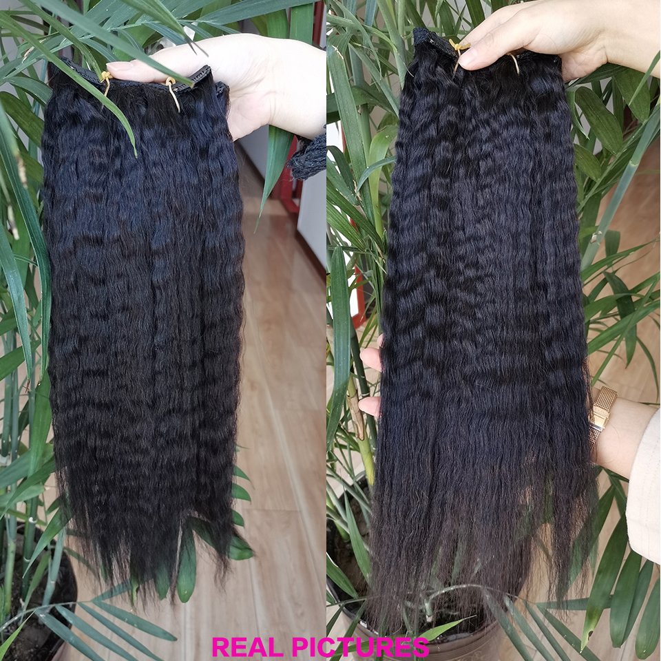 clip in hair extensions human hair,kinky straight clip in human hair extension ,human hair clip ins human natural hair