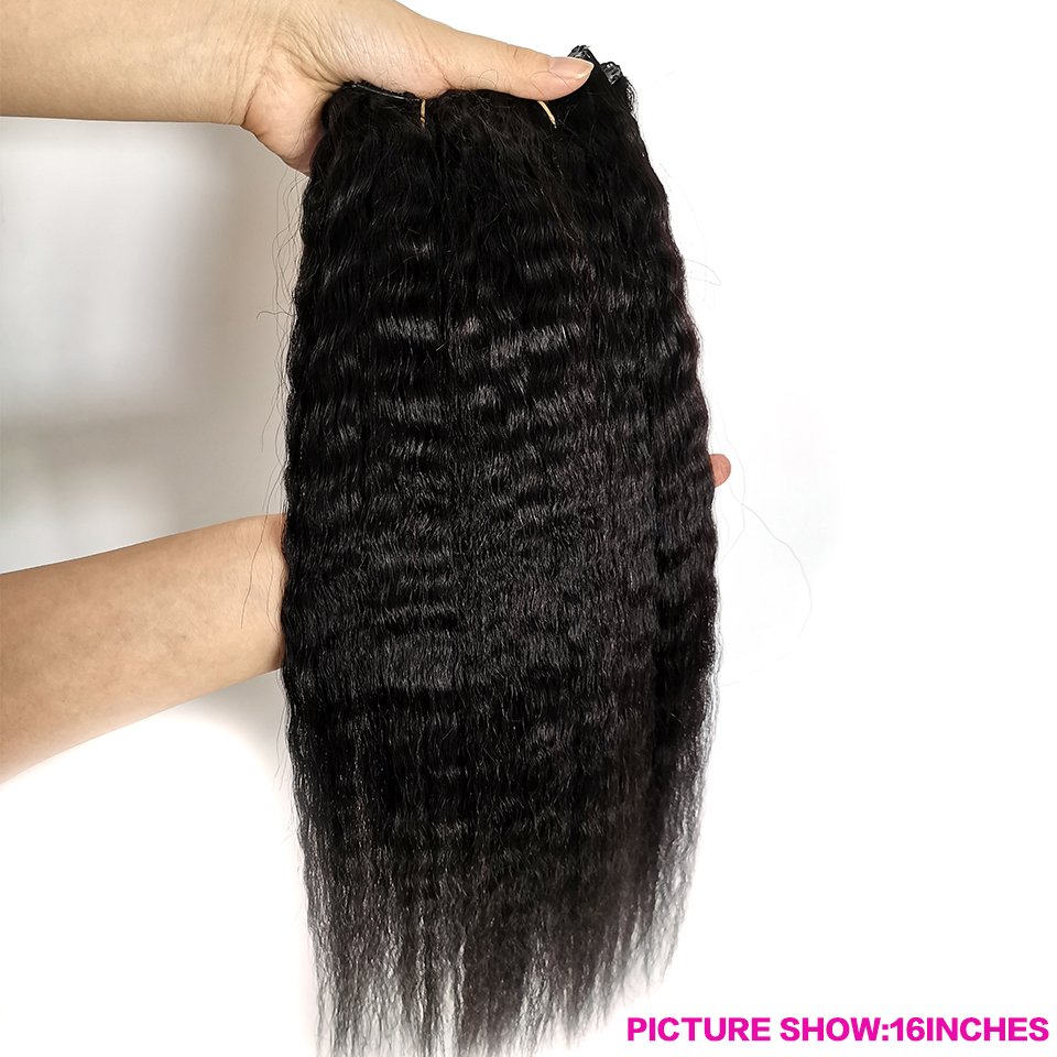 clip in hair extensions human hair,kinky straight clip in human hair extension ,human hair clip ins human natural hair
