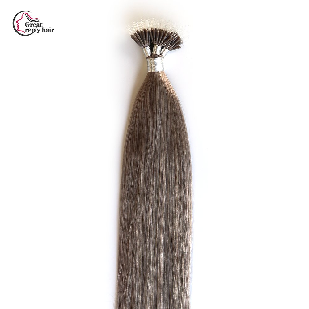 human hair extension nano rings curly human hair extensions