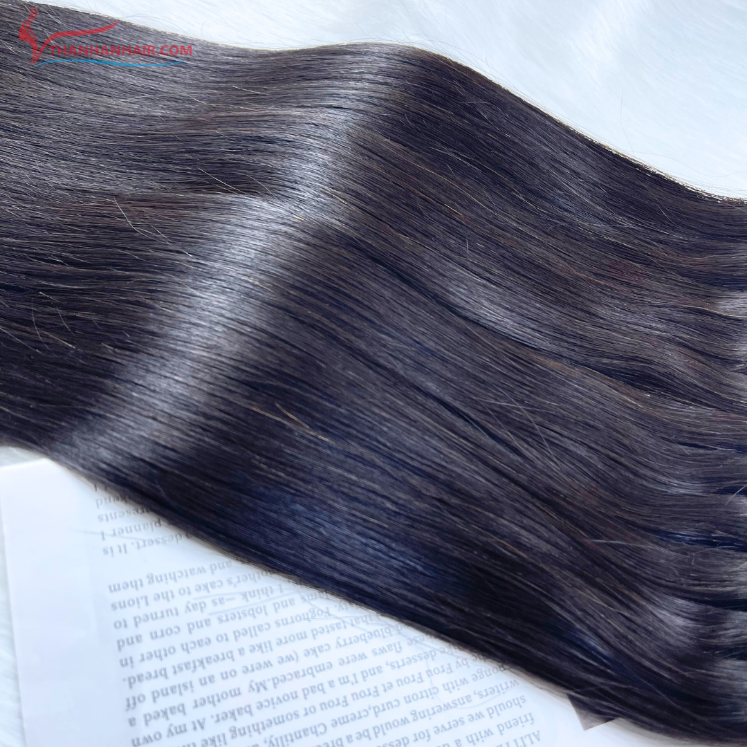 HOT PRICE !!! Natural straight weft hair 100% raw Vietnamese Human Hair extensions Best quality Natural Color wholesale