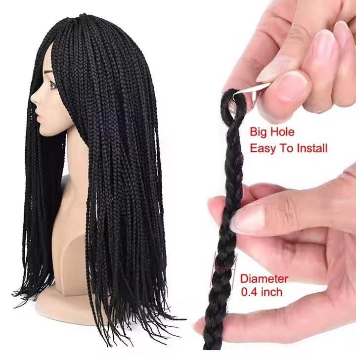 Large Inventory 14 18 22 24 Inches Senegalese Twist Synthetic Braiding Hair Ombre Box wholesale Braids Crochet Hair Extensions