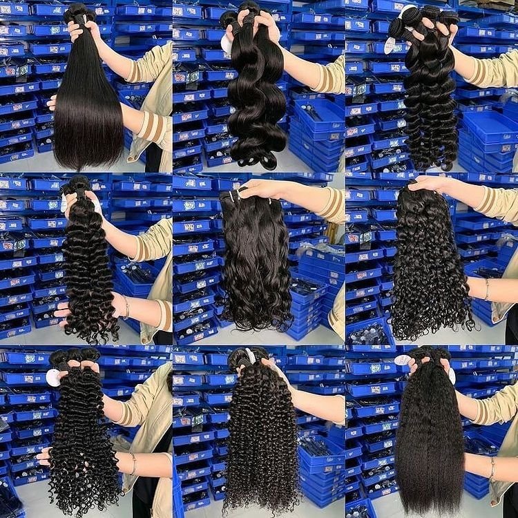 Wholesale Burmese Curly Hair Raw 100% Human Hair Bundles Brazilian Cuticle Aligned Bundles Human Hair Extension