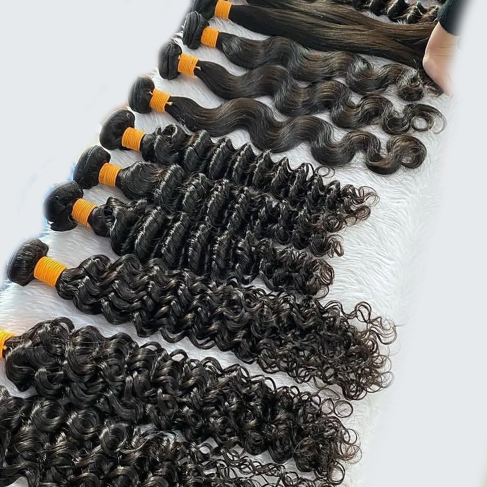 Wholesale Burmese Curly Hair Raw 100% Human Hair Bundles Brazilian Cuticle Aligned Bundles Human Hair Extension
