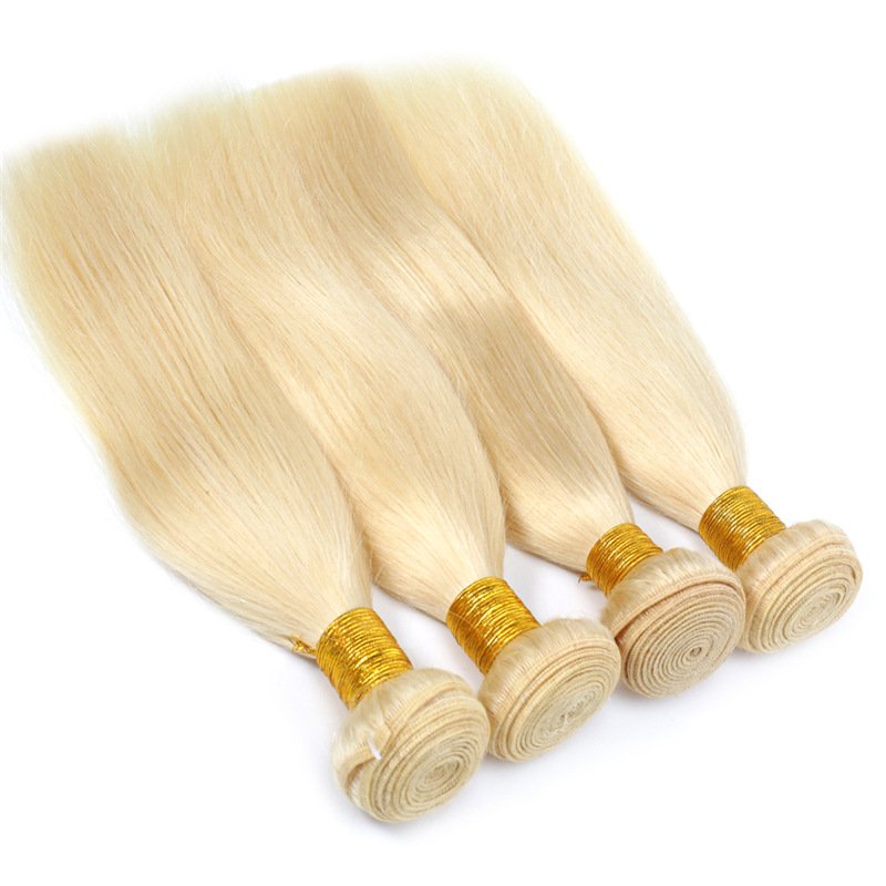 Kinky Blow Out Clip In Elesis 100% Blonde 613 Russian Chinese Pussy With For Processed Straight Human Hair Extension