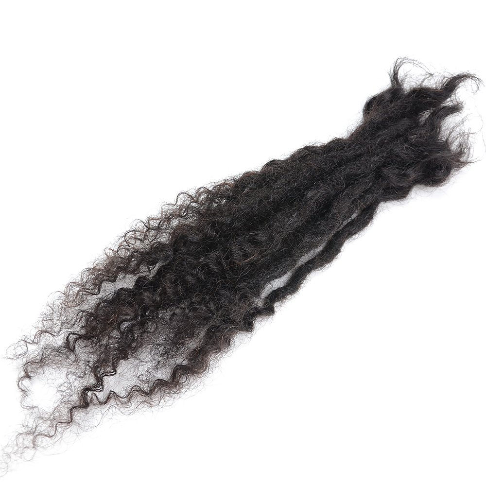 Culture locs 0.4cm-0.8cm Afro Kinky human hair crochet Dreadlocks