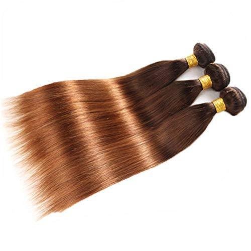 Top Grade Unprocessed Raw Virgin Brazilian Human Hair Extensions,4/30 Ombre Human Hair Weave Bundles With Closure