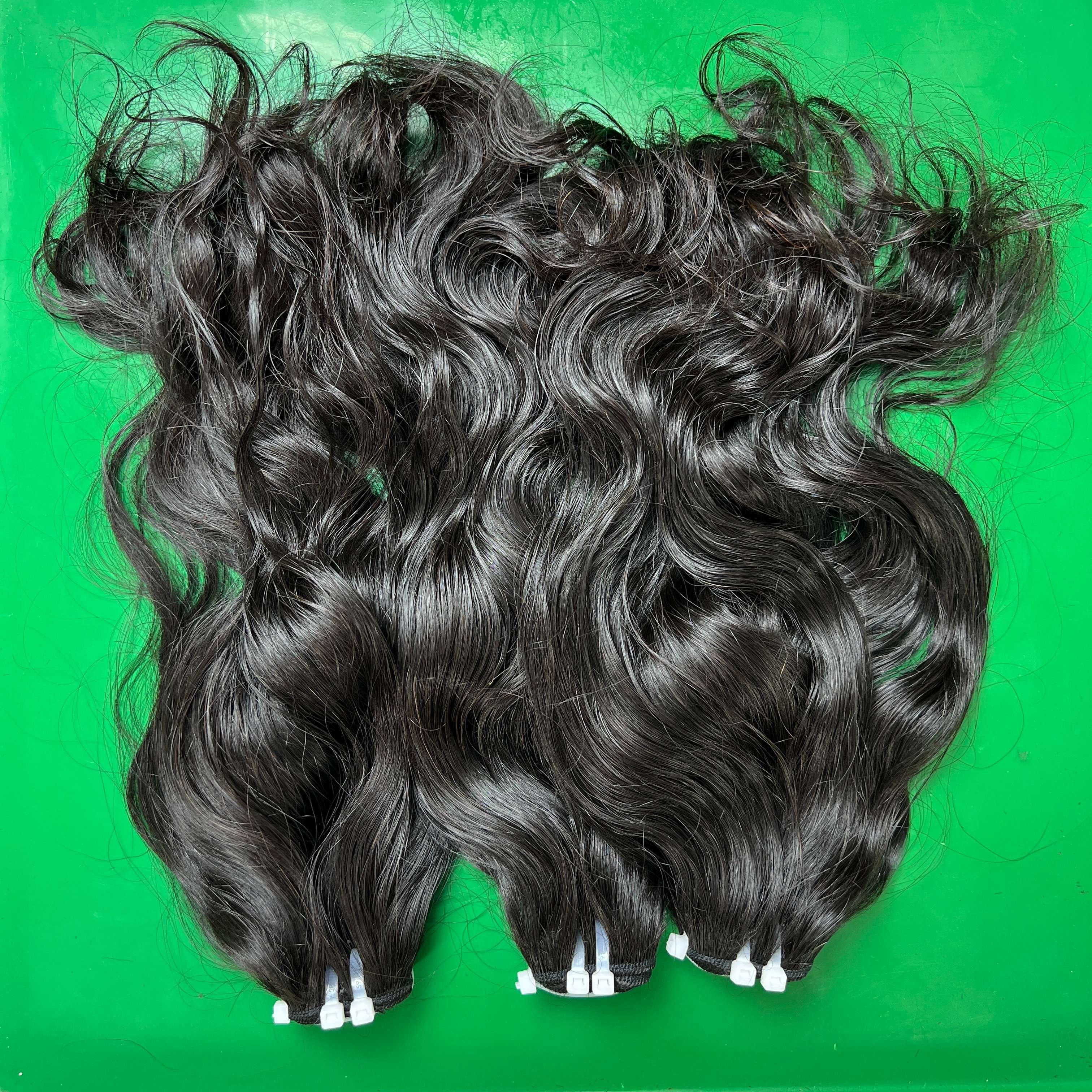Wholesale Raw Vietnamese Natural Wavy Natural Wavy Hair Vendors Natural Wavy Vietnamese Raw Human Hair