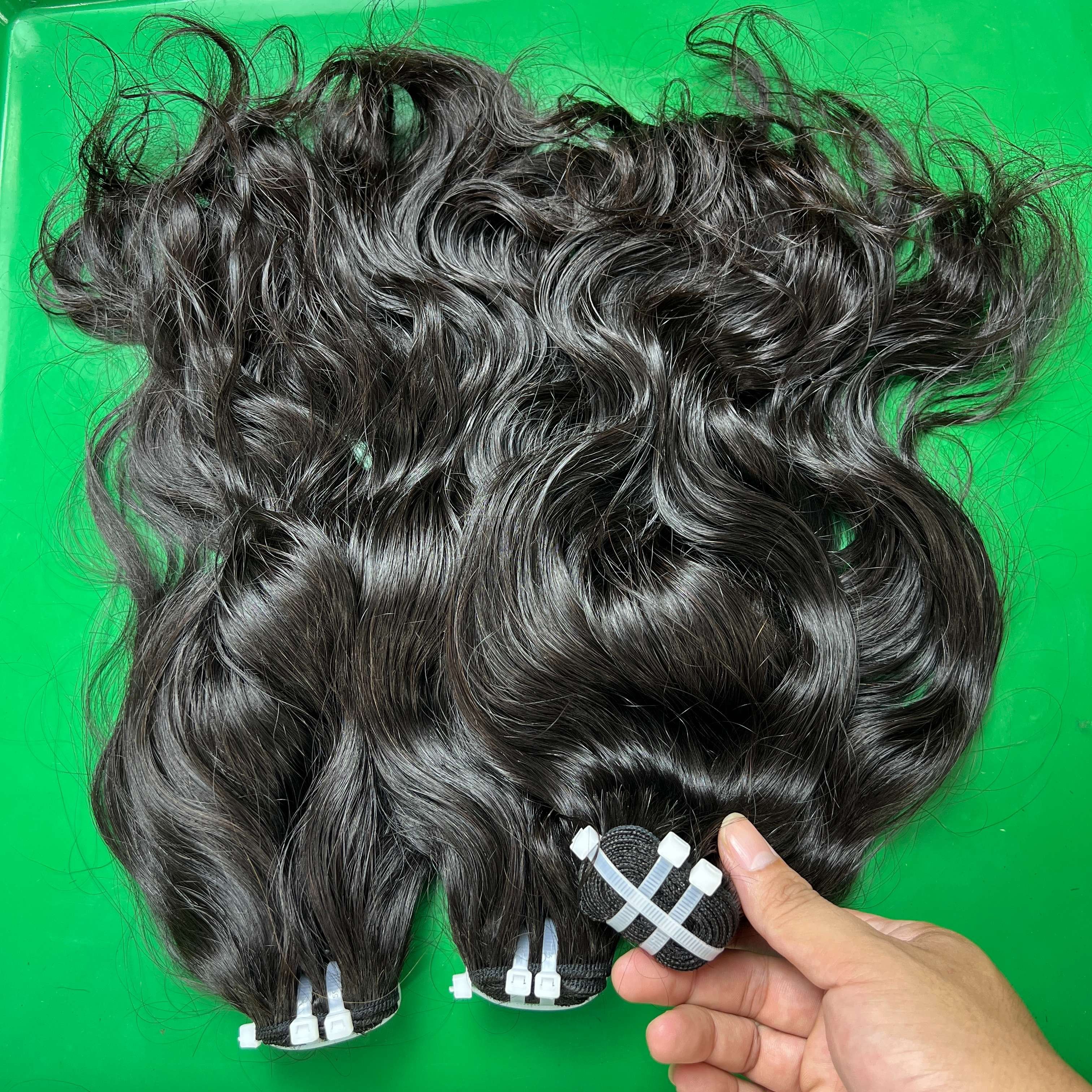 Wholesale Raw Vietnamese Natural Wavy Natural Wavy Hair Vendors Natural Wavy Vietnamese Raw Human Hair