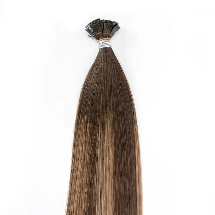 Supply Salon Factory Wholesale Top Virgin Remy Hair 100% Human Hair Extensions 24inch Flat Tip Premium Hair Extensions
