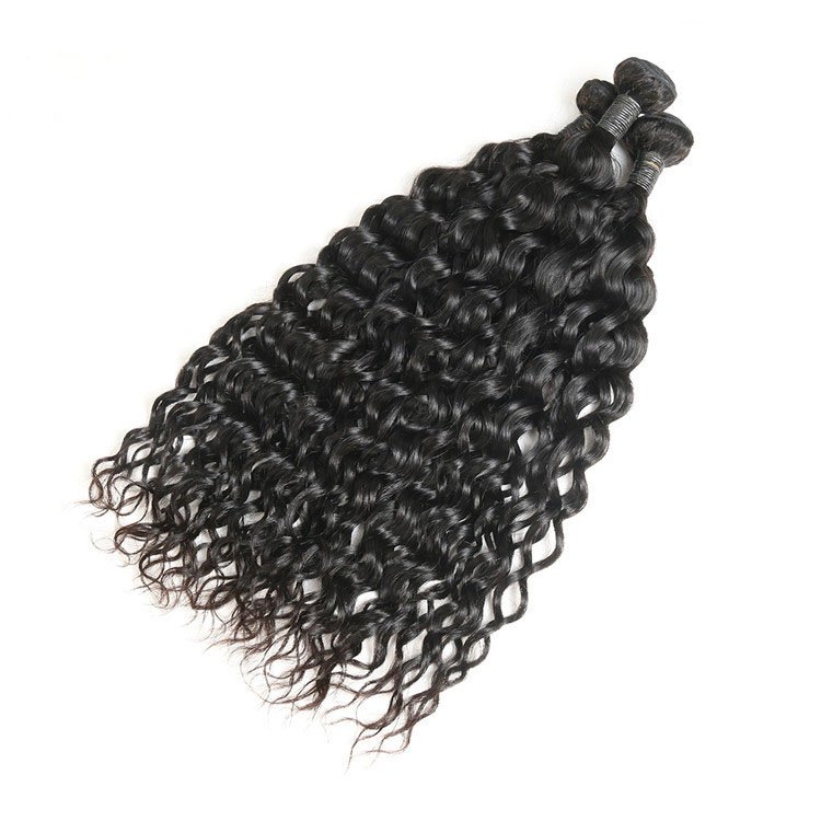 Cheap water wave mink brazilian hair bundles, top selling 100% virgin human hair extension