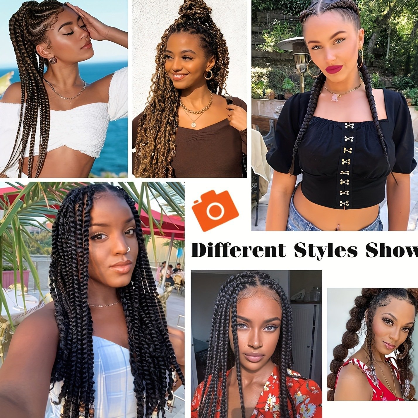 18inch 1pc Braiding Hair Springy Afro Twist Hair Pre-Separated Braiding Hair Kinky Curly Twist for Women