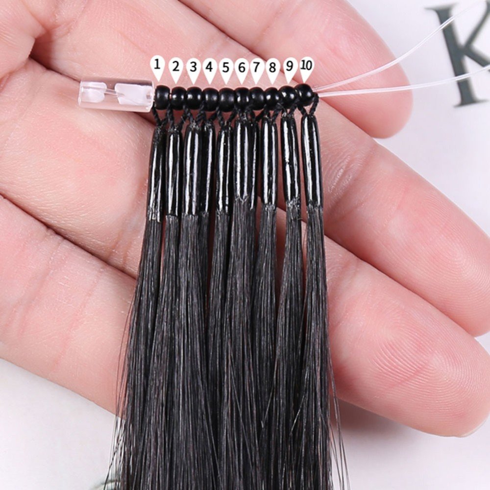 Fast Apply 14-32" Thick 1g/s ombre Remy Real Natural Indian Human Hair Extensions Straight Nano Ring Loop 6D 8D Hair Extensions