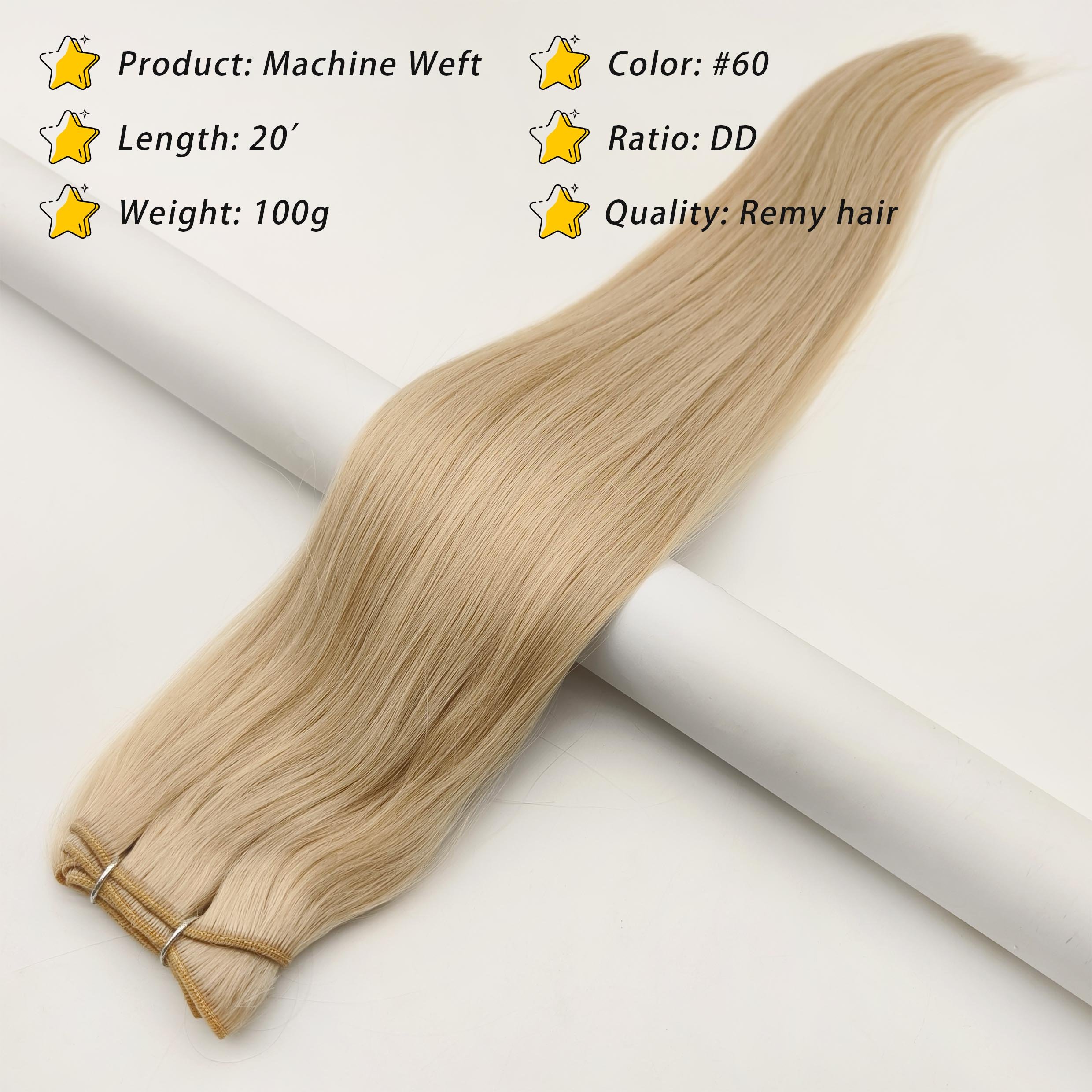Fasimei Large Stock High Quality Cuticle Aligned Hair Products Human Hair Extensions Russian Hair Weft Machine Weft
