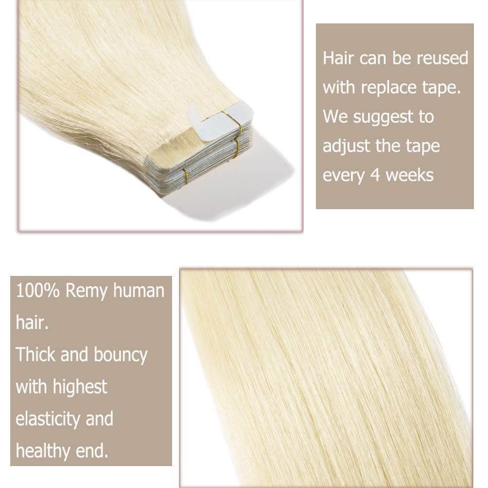 Hot Selling Tape In Human Hair Extensions Indian Virgin Cuticle Intace Tape Ins Extension Tape In Hair Extensions 100Human Hair