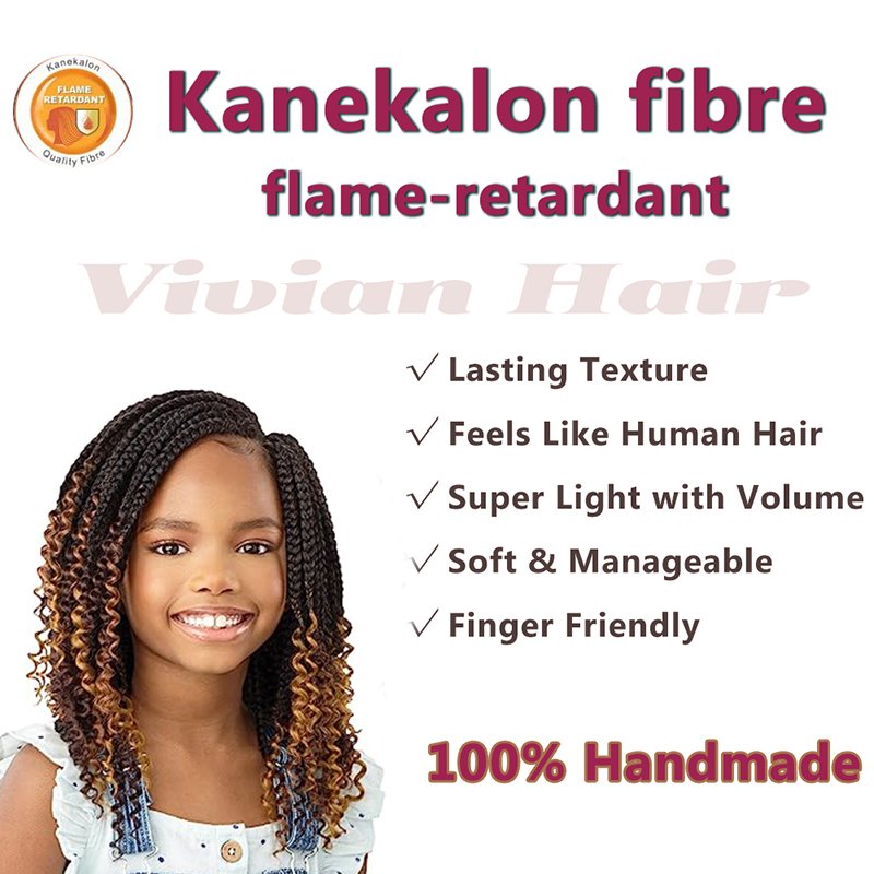 kids braided ponytail with beads ribbons curly end kids ponytail with beads and bow detachable ponytail for kids