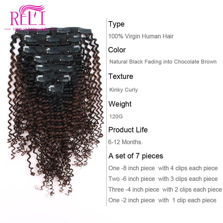 Top grade hair clips near me Virgin curly hair treatment cute girls afro kinky curly clip in hair extensions