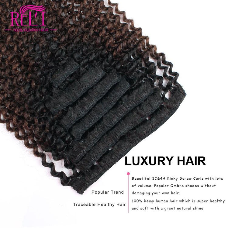 Top grade hair clips near me Virgin curly hair treatment cute girls afro kinky curly clip in hair extensions