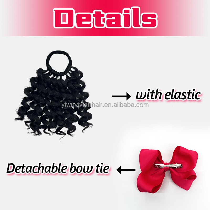 elastic rubber hair band kids bow accessories coloured hair extensions for kids headbands hair accessory