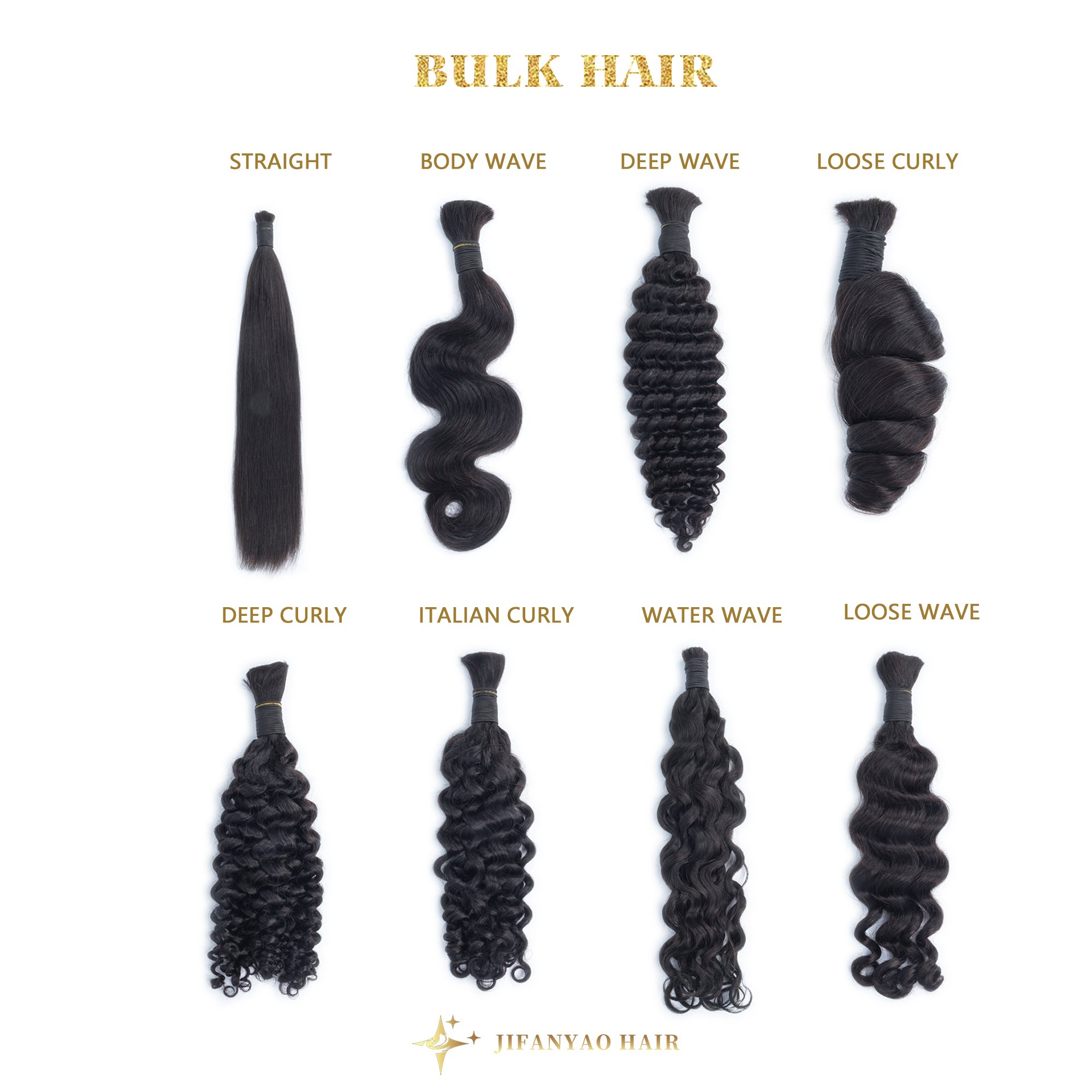 Hot selling High Quality 100% Human Hair Bulk Deep Curly Bulk Braiding Cabelo Human Hair No Weft For Braiding Hair Extensions