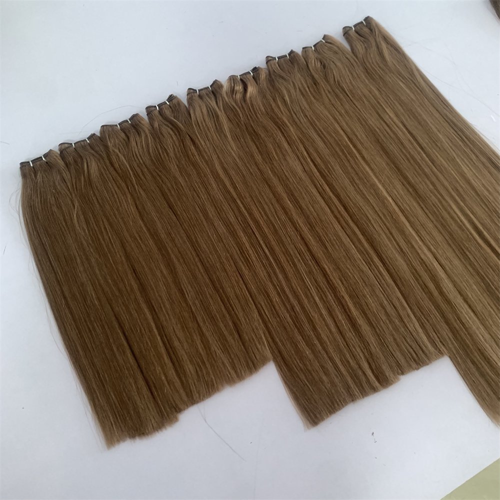 Hot Selling Invisible Hair Weft Double Drawn Best quality seamless Virgin Flat Weft Can Be Cut Human Hair Extensions