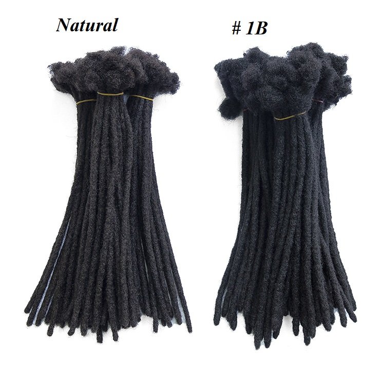 Hot Selling Black Sister Microlocs Dreadlock 30 Inch Brazilian Human Hair Extensions Dreadlocks For Locs Extension