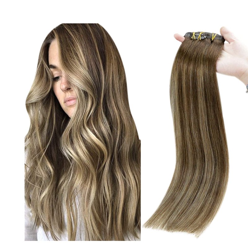 New Best Selling High Quality Durable Special Design clip in human hair extension