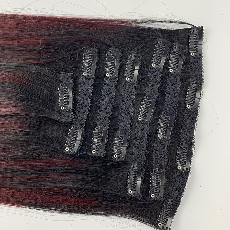 New Best Selling High Quality Durable Special Design clip in human hair extension