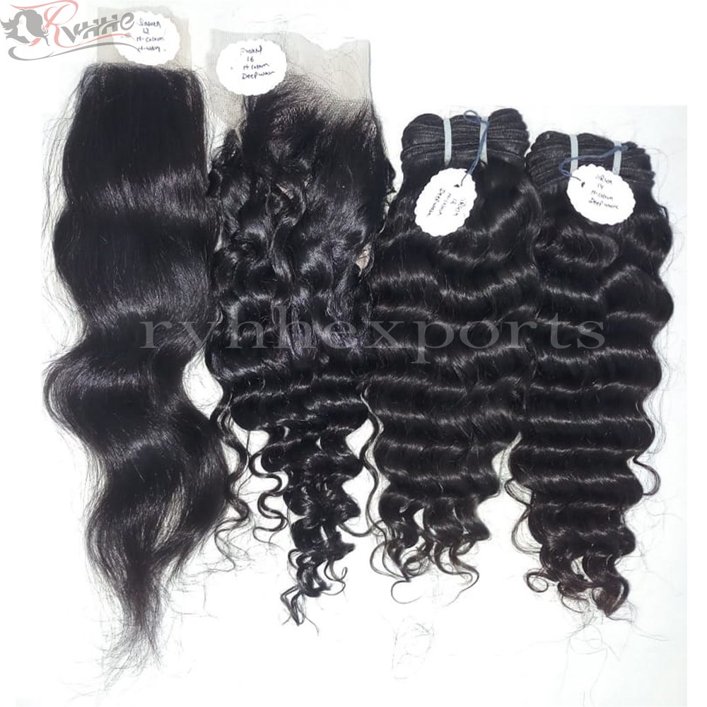 Loose Deep Wave Bundles 100% Remy Human Hair Extension