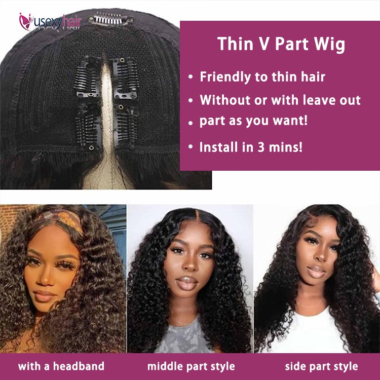 Wholesale 12a Grade Raw Virgin Brazilian Human Hair Extension For Black Woman, Brazilian V Part Human Hair wig Curly Human Hair