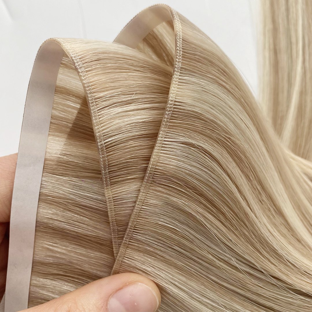 European full pu skin weft Russian Human Hair Tape Hair Extension Inject Tape In Human Hair Extension