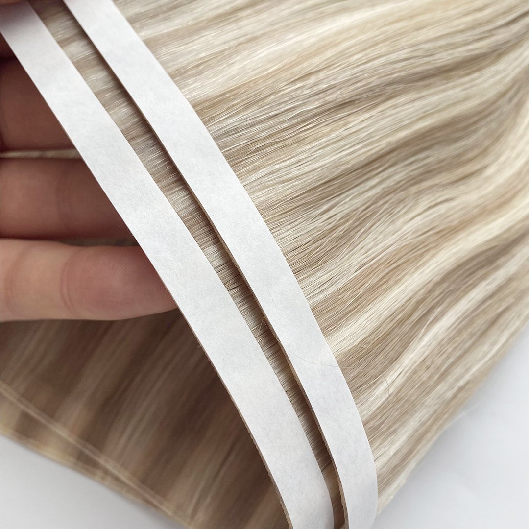 European full pu skin weft Russian Human Hair Tape Hair Extension Inject Tape In Human Hair Extension