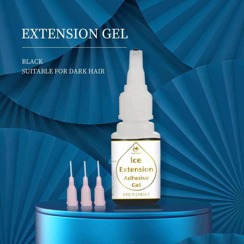Ice Hair extension tools gel remover activator OEM factory Ice hair extension adhesive gel cold build hair extension