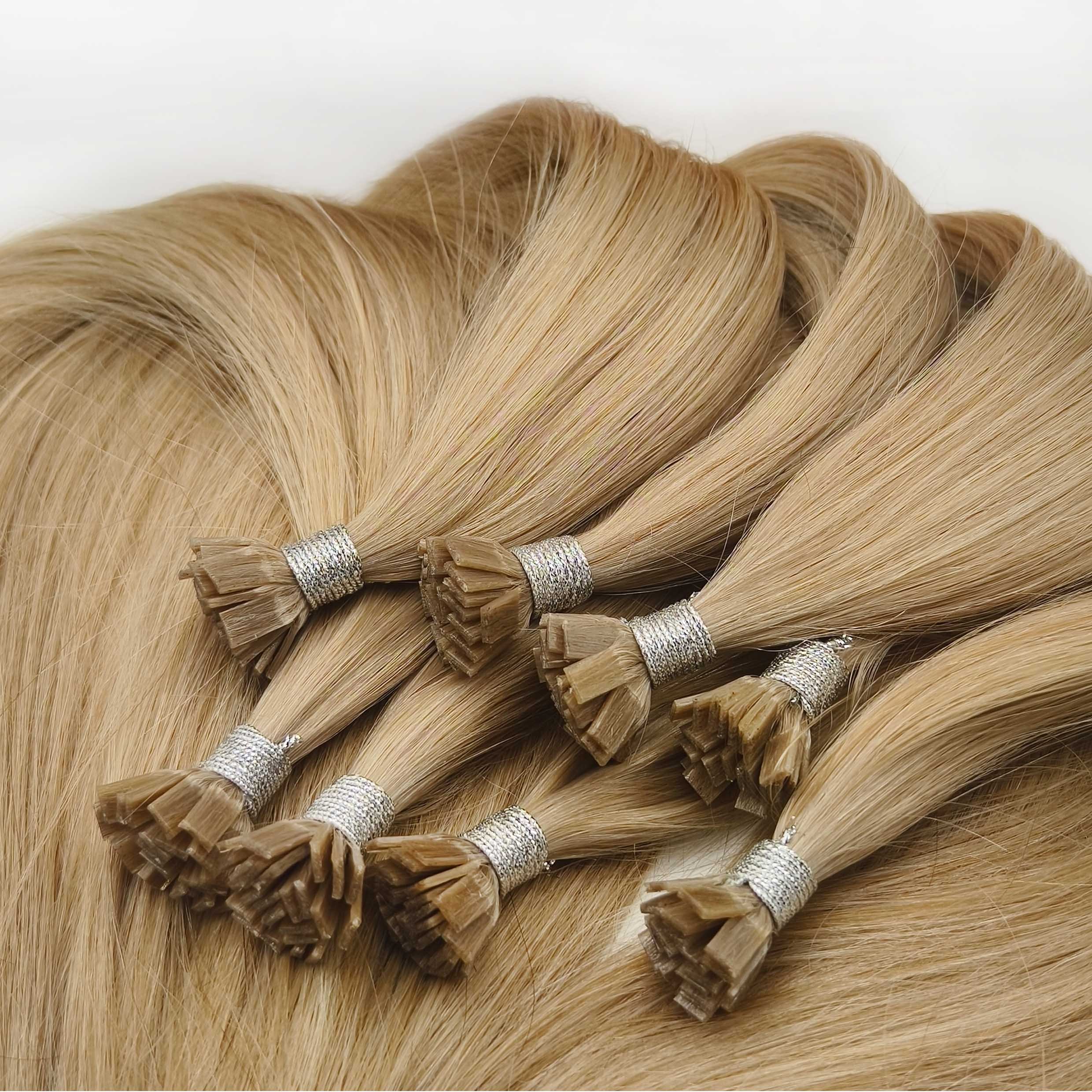Fasimei Wholesale Price Raw Cuticle Aligned Hair Product Flat Tip Keratin Extensions Flat Tip Human Hair Extensions Russian Hair
