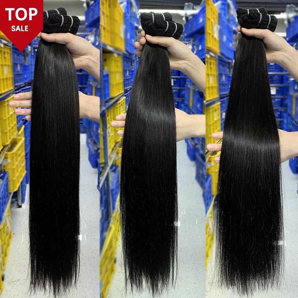 Raw Vietnamese Burmese Hair Unprocessed Virgin Natural Straight Wavy Hair Vendors Vietnamese Cuticle Aligned Raw Human Hair Soft