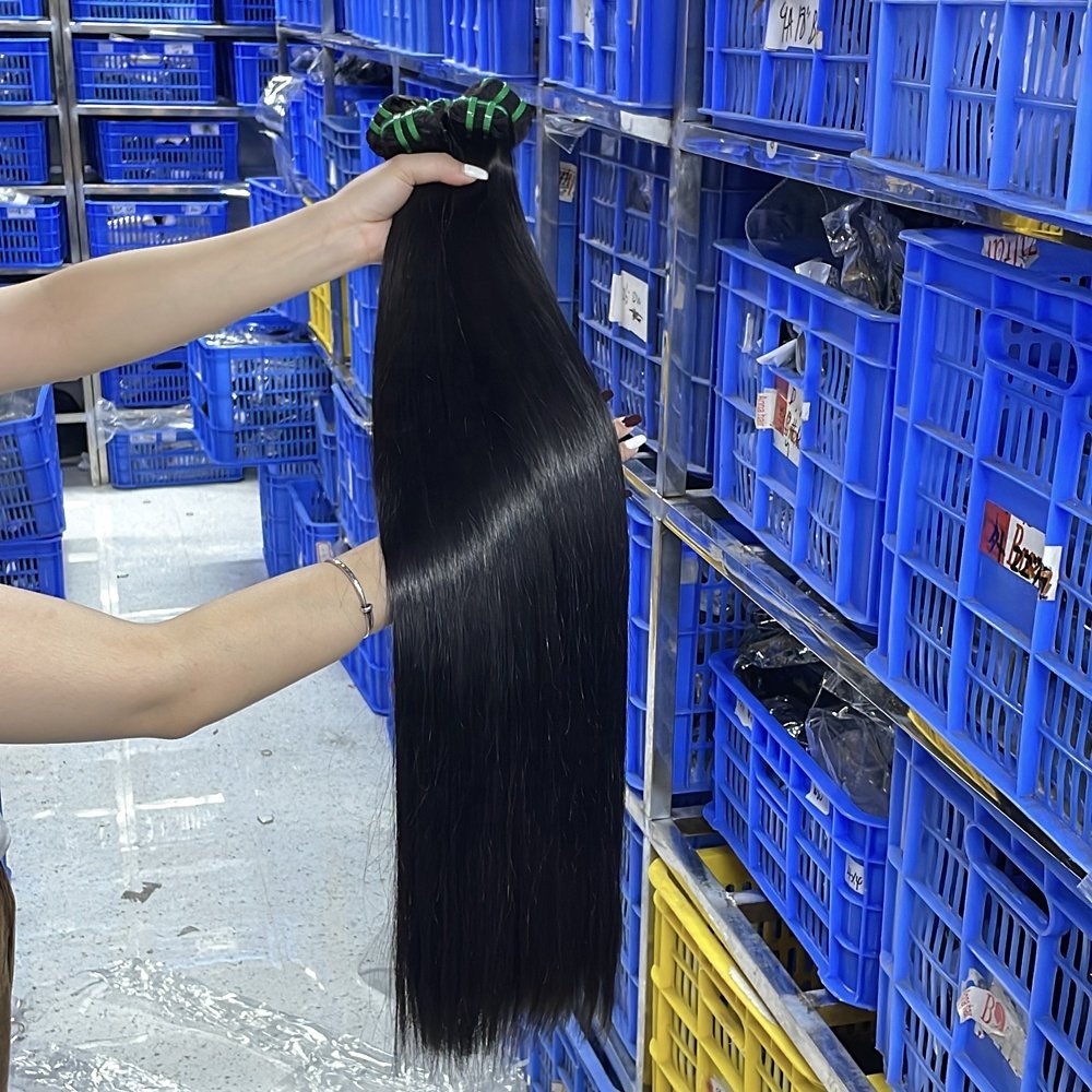 Raw Vietnamese Burmese Hair Unprocessed Virgin Natural Straight Wavy Hair Vendors Vietnamese Cuticle Aligned Raw Human Hair Soft