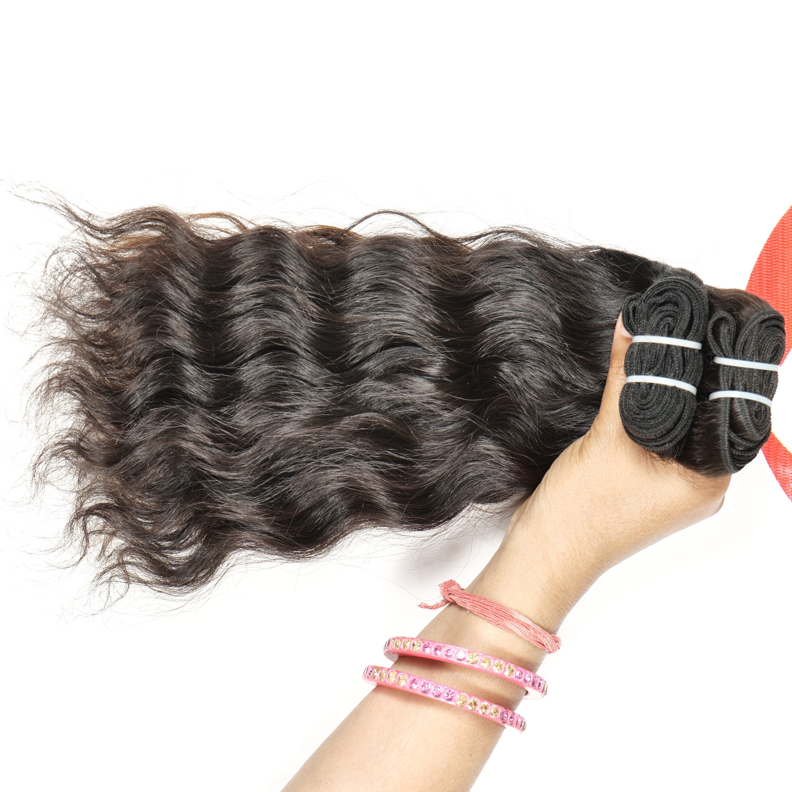 100% Wholesale cuticle aligned braiding Indian Wavy Cuticle Aligned Unprocessed Cheap Bundle for Human Hair Extensions