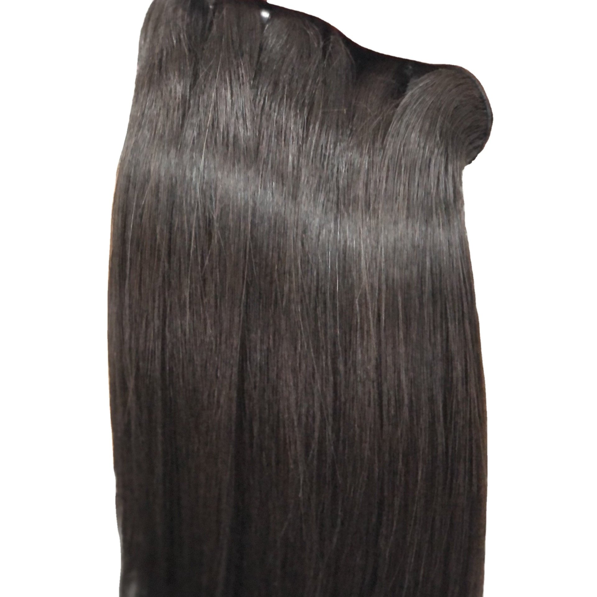 Wholesale Virgin Super Double Drawn Full Hair Bone Straight Raw Unprocessed Cuticle Aligned Human Hair Extension