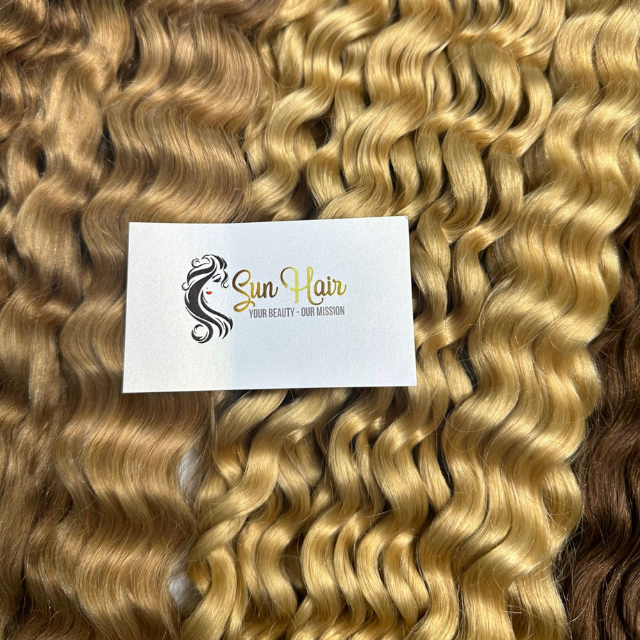Wholesale Hot Trending Deep Curly With Many Colors Virgin Unprocessed Cuticle Aligned Bulk Hair 100% Real Human Hair Extensions