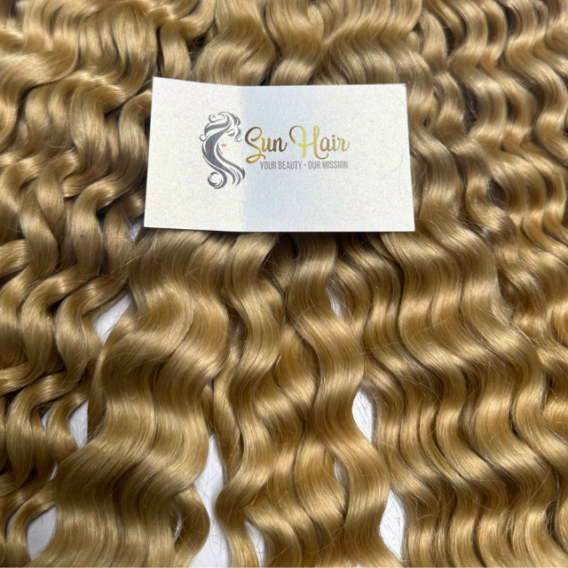 Wholesale Hot Trending Deep Curly With Many Colors Virgin Unprocessed Cuticle Aligned Bulk Hair 100% Real Human Hair Extensions