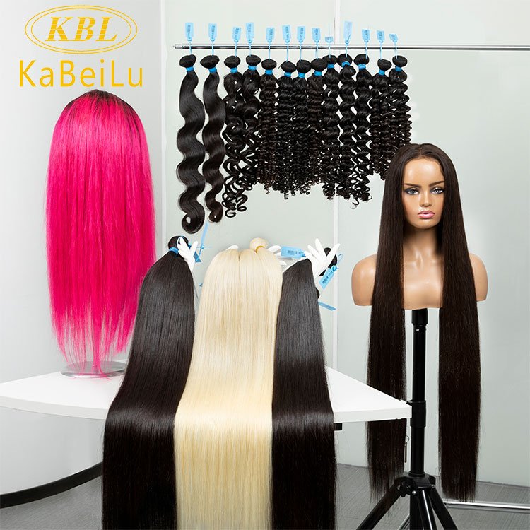 Raw indian hair cuticle aligned human hair bundles double drawn vietnamese kinky straight hair weft