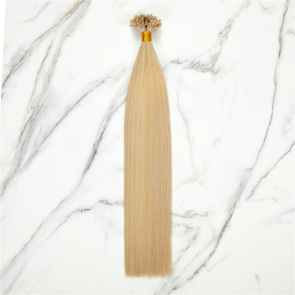 Factory Wholesale 100% Human hair extensions Top Virgin Hair keratin hair extensions
