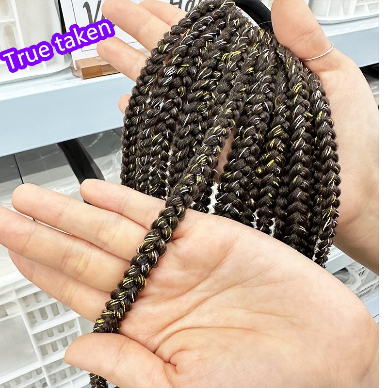 girls mermaid braided tinsel ponytail synthetic hair rainbow tinsel braided ponytail hair extension mix tinsel