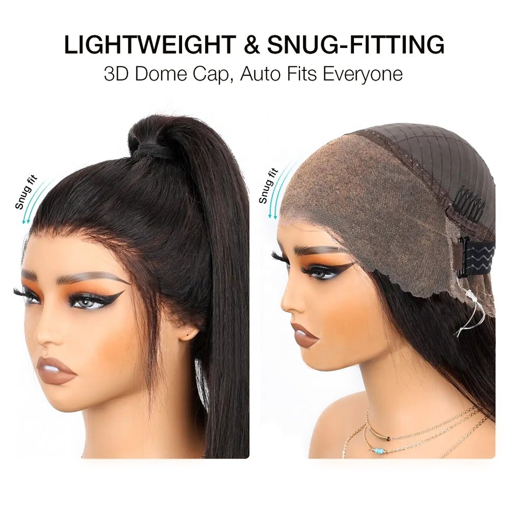 Invisible-strap Drawstring 360 Wigs 150 180 Density Remy Human Hair Wigs Hd Lace Wear To Go Curly Lace Frontal Wig For Ladies
