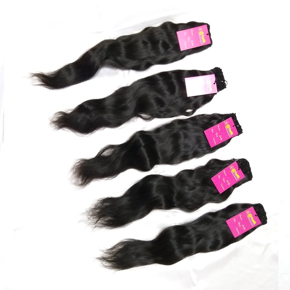 Human Hair Extension Raw Indian Hair,Long Hair Extension,Temple Hair Vendor Raw Virgin Indian Hair Unprocessed
