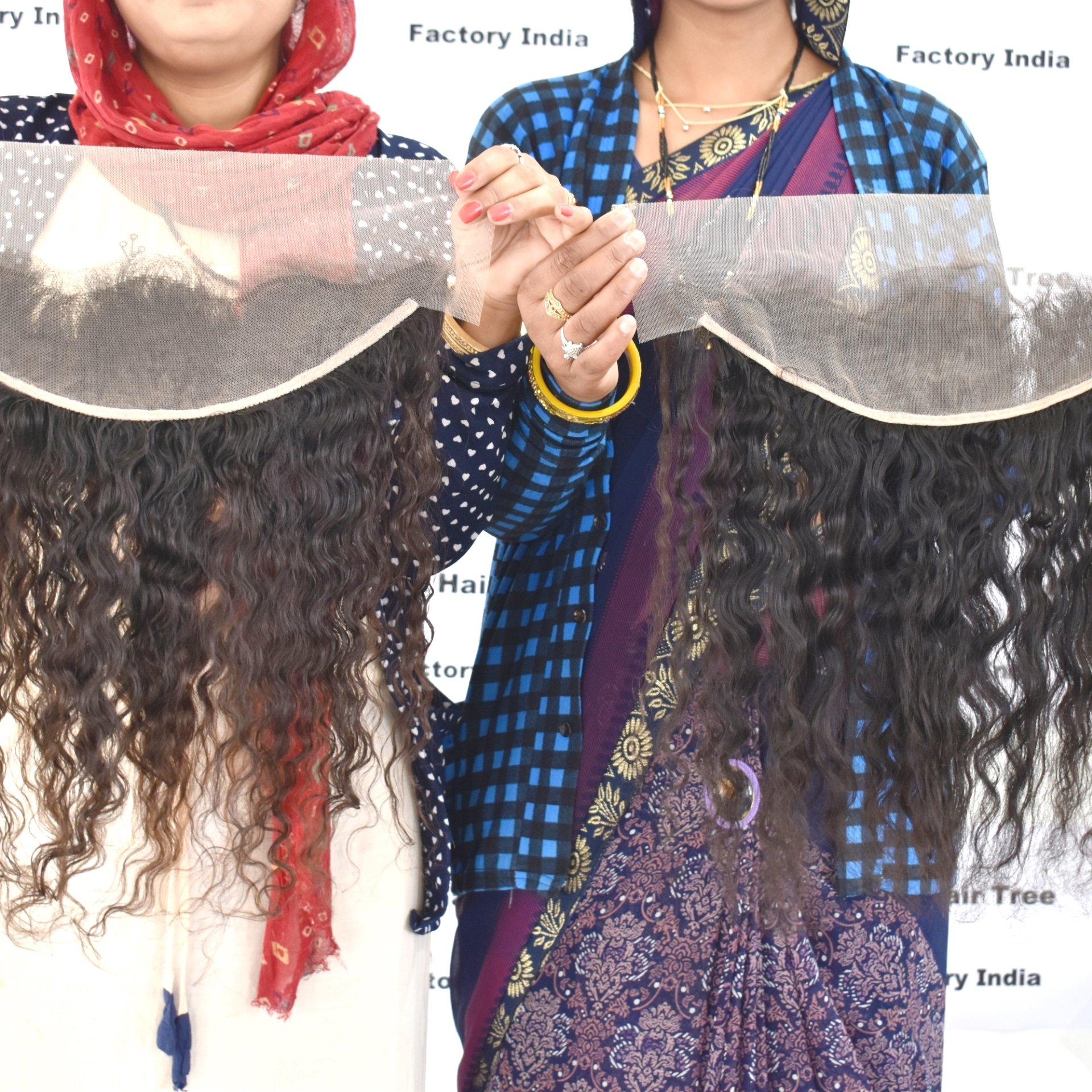 Raw Virgin Unprocessed 100% wholesale Quality Curly 13*4 Frontal Brazilian indian human hair extensions